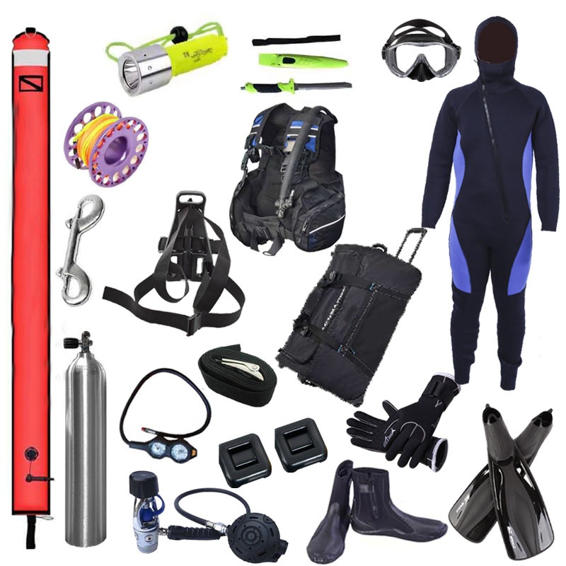 自攜式潛水裝備、水面供氣式潛水裝具