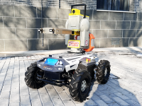 地質雷達無線遙控移動式全景邊坡監測雷達（5000m監測，云臺，高機動無線遙控，有毒有害氣體，第11代）