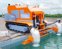 排澇破拆一體化機器人 （履帶式，2000m³/h）